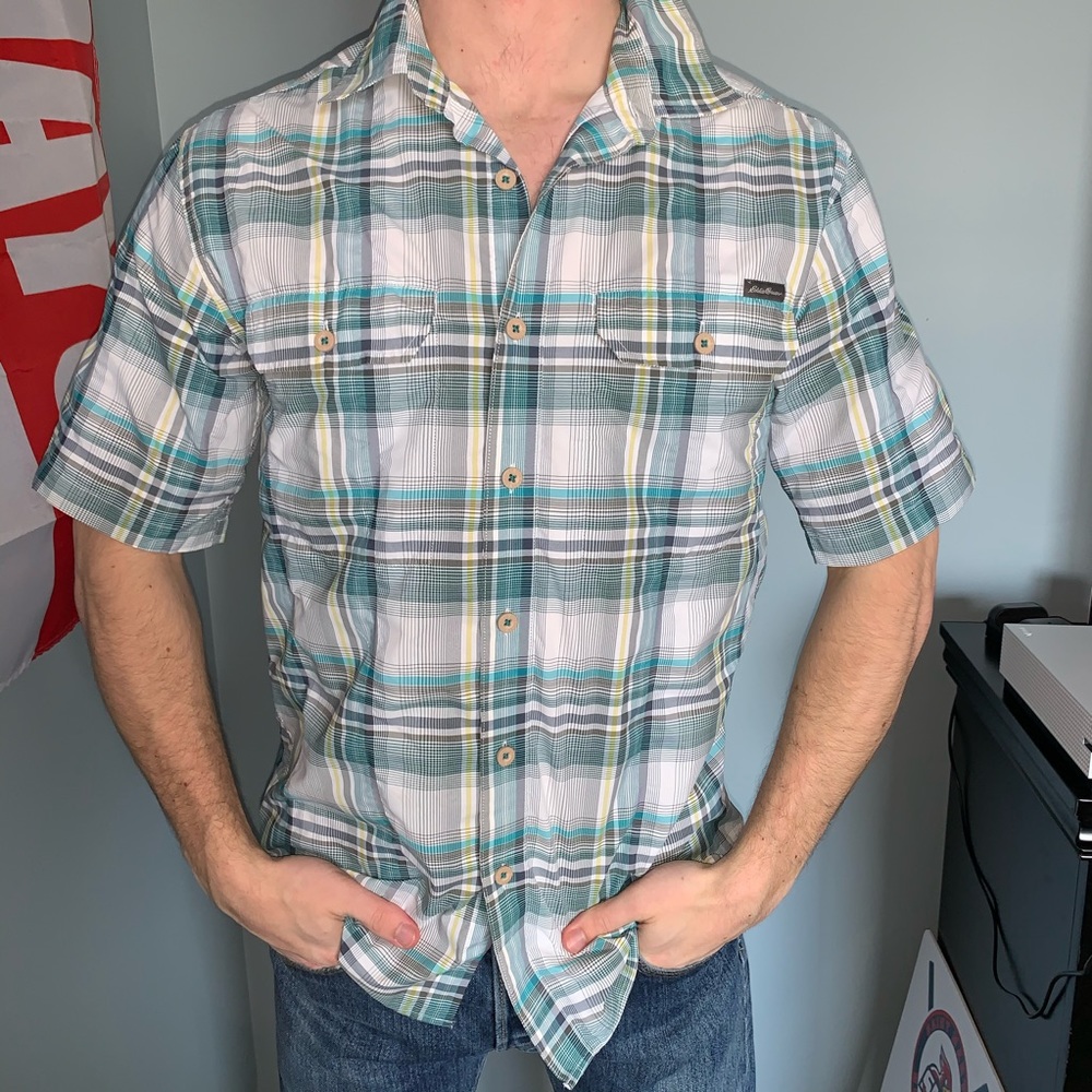 Eddie Bauer Button Down Short Sleeve